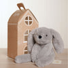 Theo The Plush Long  Leg Grey Bunny  35 cm