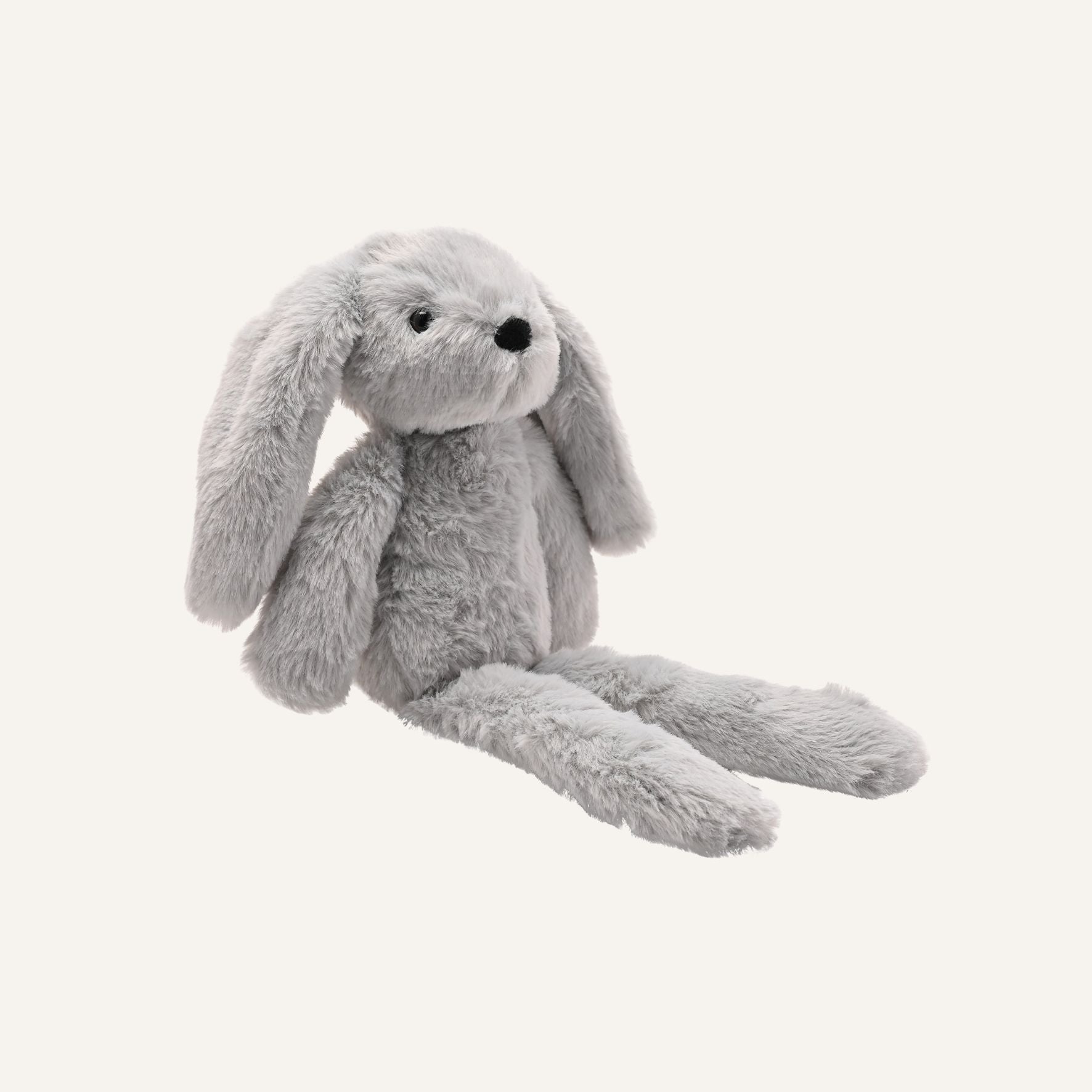 Theo The Plush Long  Leg Grey Bunny  35 cm