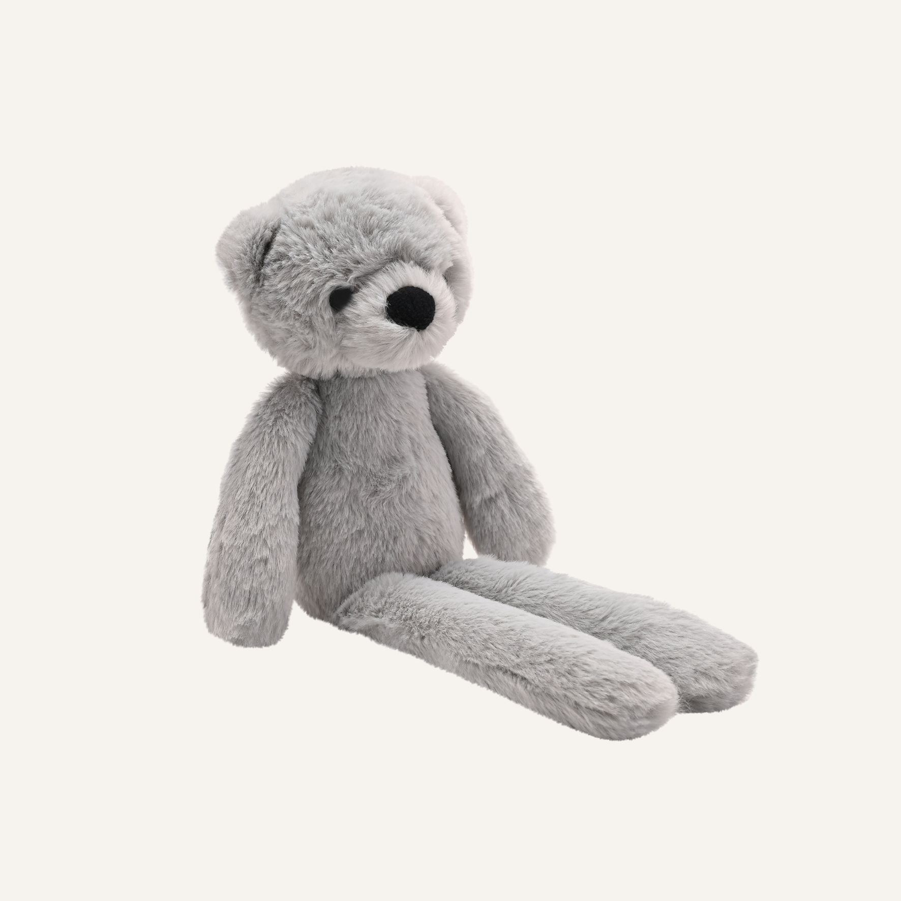 Ste The Plush Long Leg Grey Teddy Bear 30 cm