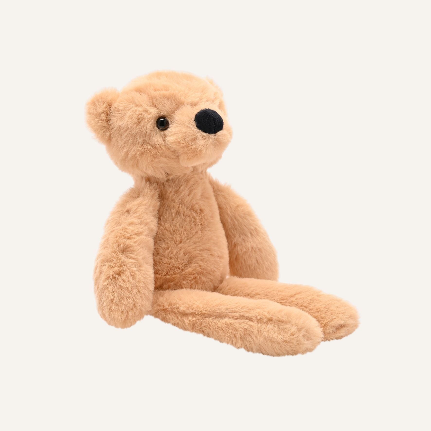 Hudson The Plush Long Leg Light Brown Teddy Bear  30 cm
