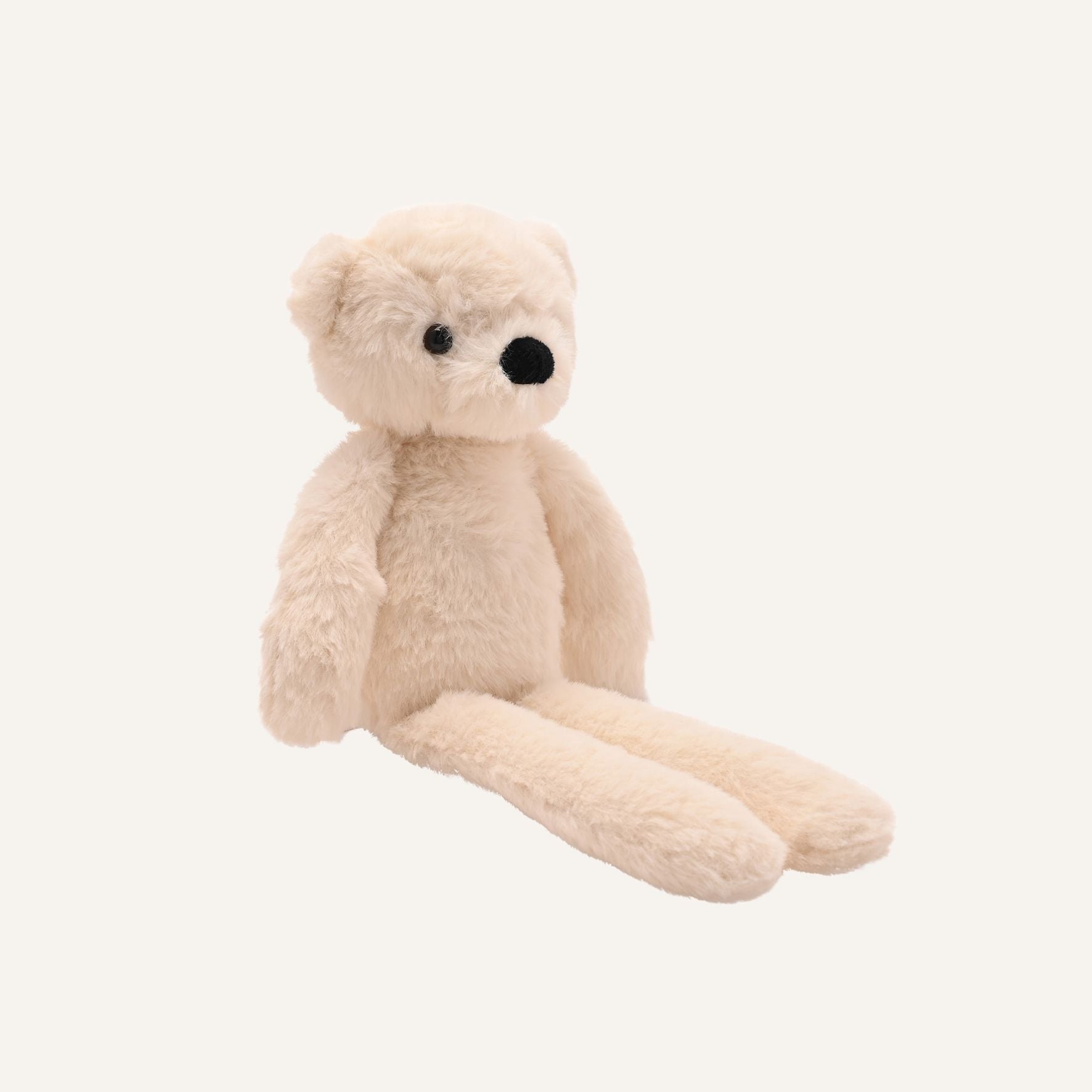 Lola The Long Leg Plush Cream Teddy Bear 30 cm