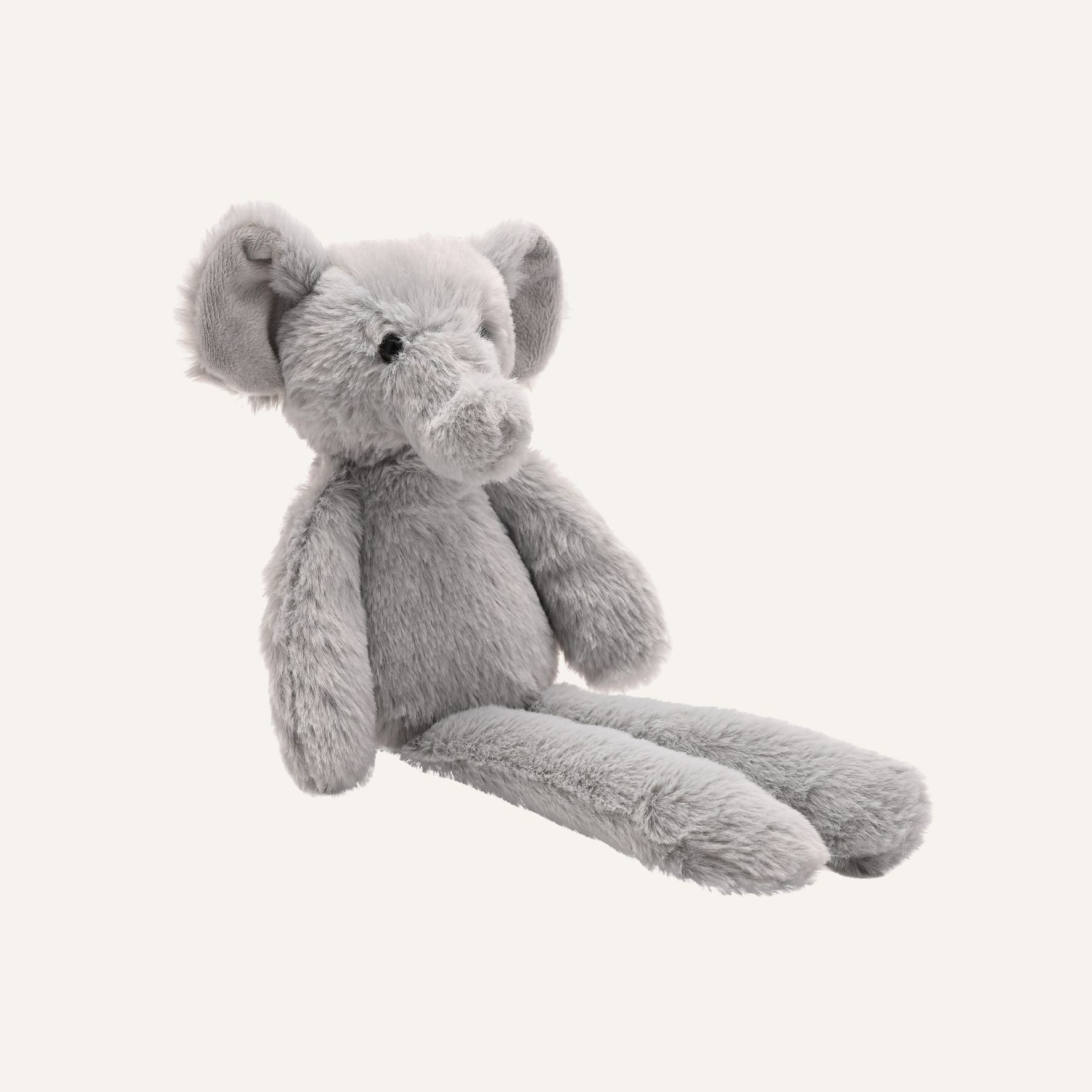 Nelly The Plush Long Leg Grey Elephant 35 cm