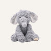 Ethel The Plush Sitting Grey Elephant 22 cm