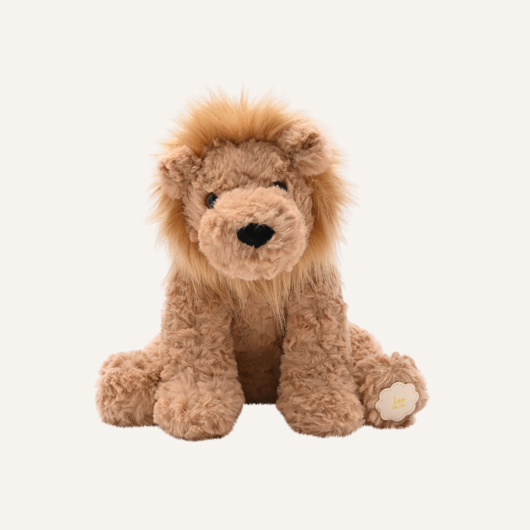 Leo The Plush Sitting Brown Lion 23 cm