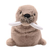 Walter The Plush Brown Walrus Glow In The Dark Teeth 30 cm