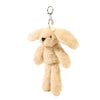 Oatey The Plush Light Brown Bunny Keyring