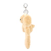 Oatey The Plush Light Brown Bunny Keyring