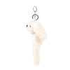 Talia The Plush Cream Bunny Keyring