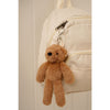 Hampton The Plush Dark Brown Bear Keyring