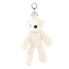 Lola The Plush Cream Bear Keyring