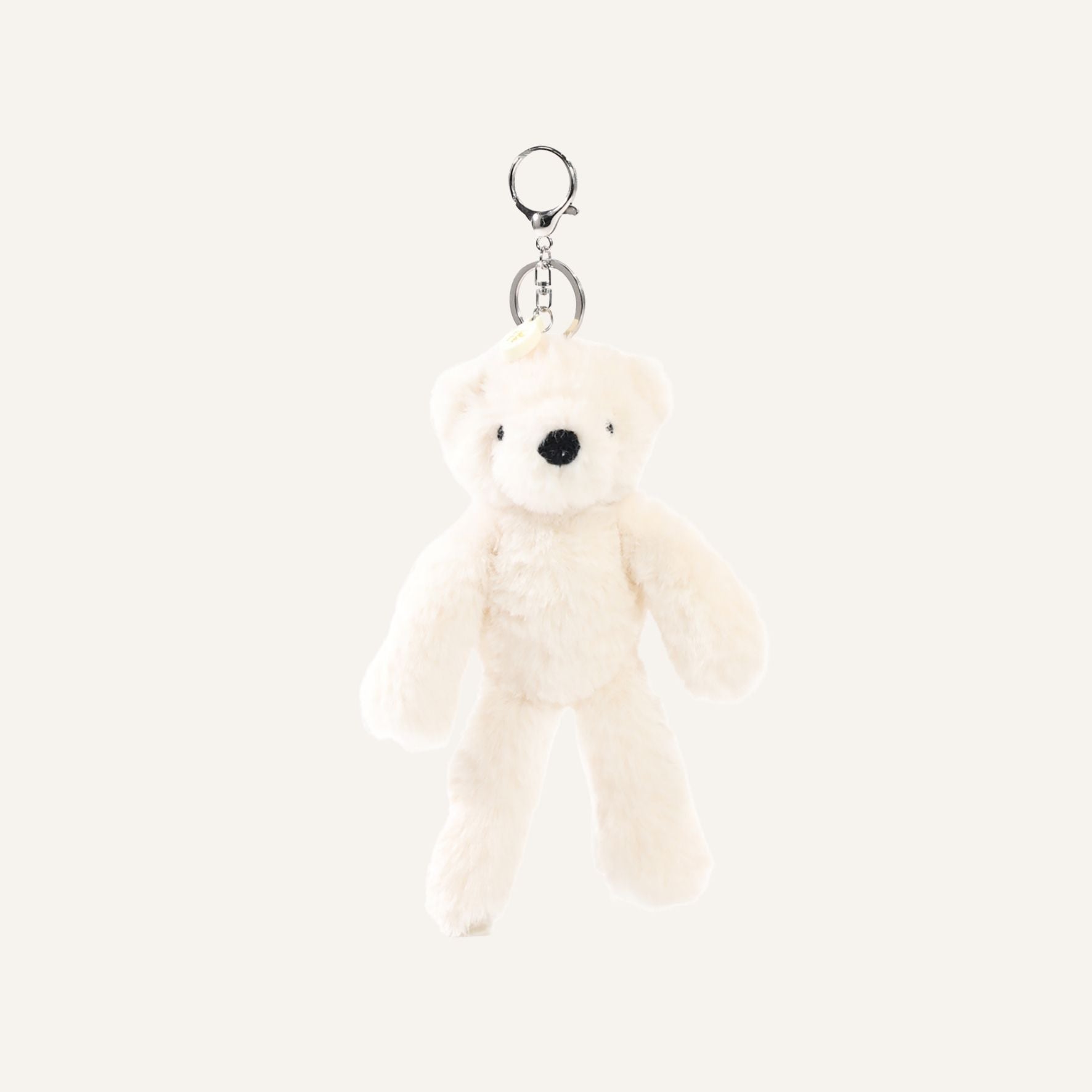 Lola The Plush Cream Bear Keyring