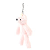 Willow The Plush Light Pink Bear Keyring