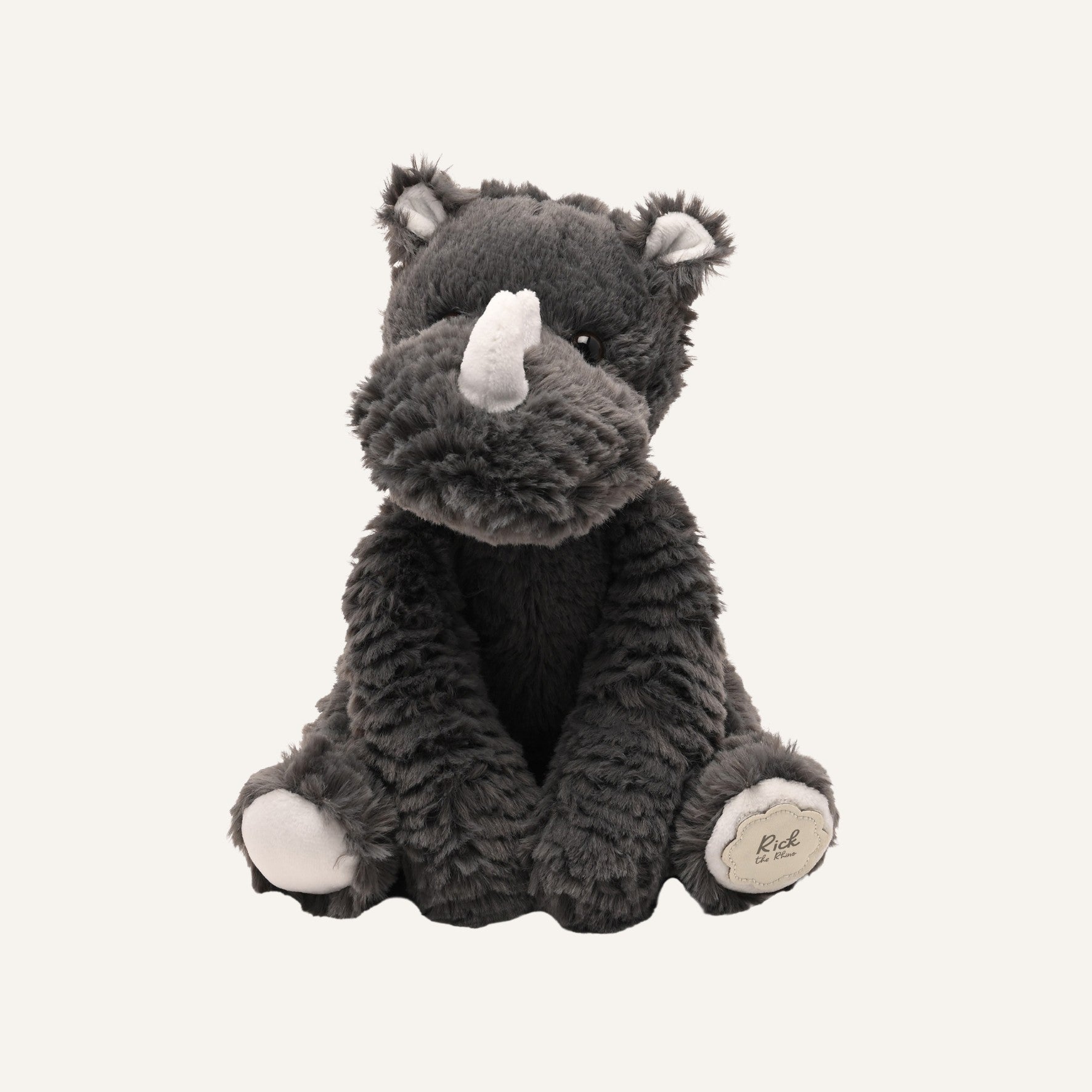 Rick The Plush Sitting Rhino 22cm