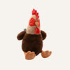 Rio The Plush Sitting Rooster 28cm