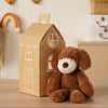 Coco The Plush Long Leg Dark Brown Puppy 30cm