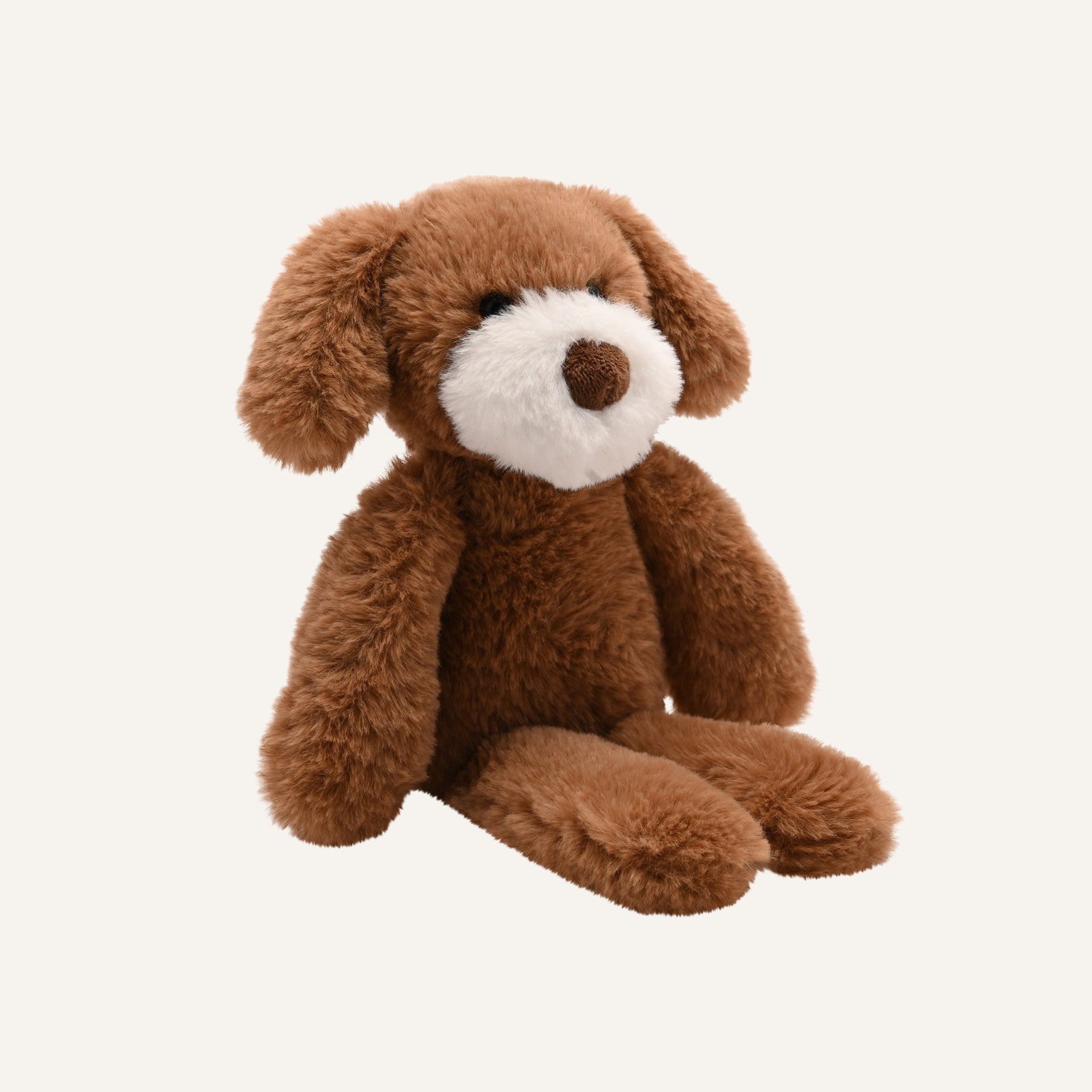 Coco The Plush Long Leg Dark Brown Puppy 30cm