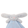 Softies Baby Comforter - Sunny Bunny- Blue Two Side Short Plush 27cm x 27cm