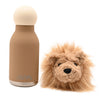 Leo The Plush Lion Light Brown Stainless Steel Water Bottle 23cm / 500ml