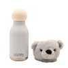 Ste The Plush Teddy Grey Stainless Steel Water Bottle 23cm / 500ml