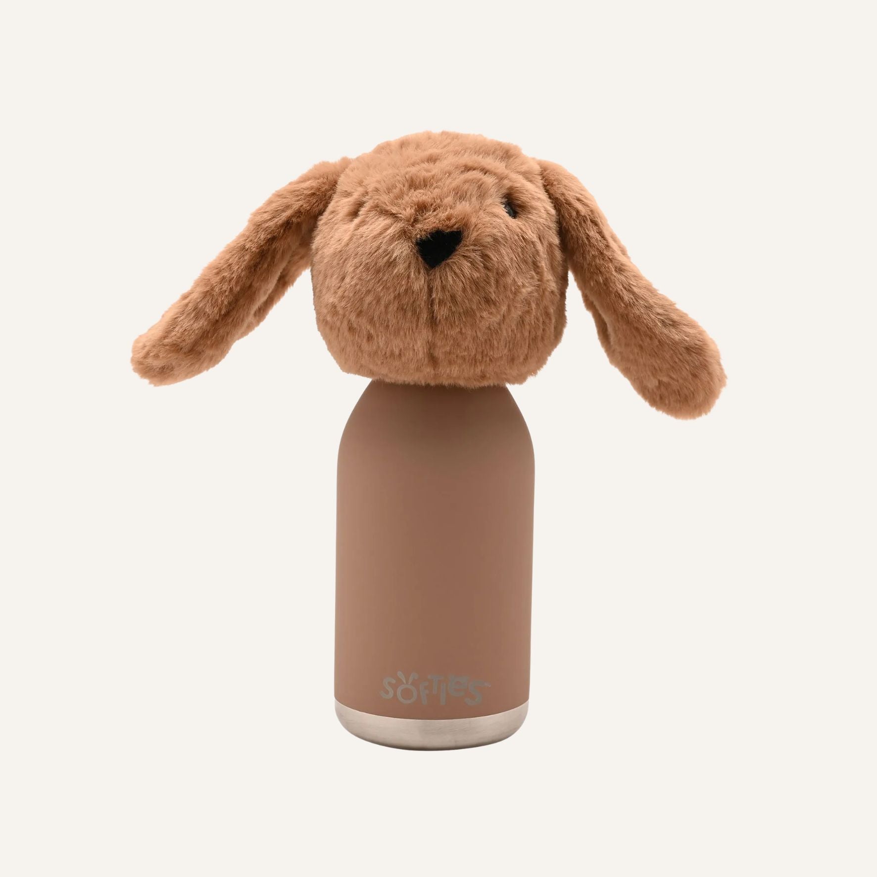 Cookie The Plush Bunny Dark Brown Stainless Steel Water Bottle 23cm / 500ml