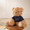 Personalised William the Teddy Bear Softie with Embroidered Jumper